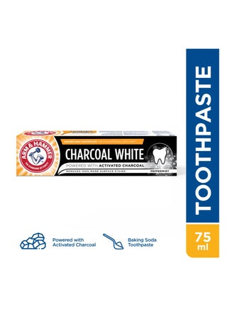 Charcoal White Toothpaste - view 2